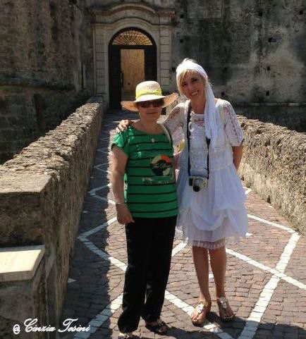 Con Anna Russo Cutrone, autrice del libro “Alto Crotenese Calabria